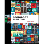 Sociology in Our Times - 10th Edition - by Diana Kendall - ISBN 9781285974484