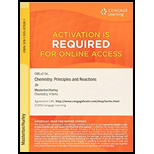 Owlv2, 4 Terms (24 Months) Printed Access Card For Masterton/hurley's Chemistry: Principles And Reactions, 8th