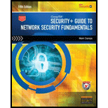 CompTIA Security+ Guide to Network Security Fundamentals (with CertBlaster Printed Access Card) (MindTap Course List) - 5th Edition - by Mark Ciampa - ISBN 9781305093911