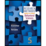 Research Methods for the Behavioral Sciences (MindTap Course List) - 5th Edition - by Frederick J Gravetter, Lori-Ann B. Forzano - ISBN 9781305104136