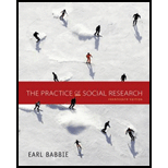 The Practice of Social Research (MindTap Course List) - 14th Edition - by Earl R. Babbie - ISBN 9781305104945