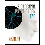 Biological Psychology (MindTap Course List) - 12th Edition - by James W. Kalat - ISBN 9781305105409