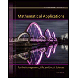 Mathematical Applications for the Management, Life, and Social Sciences