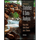 Introduction to Statistics and Data Analysis