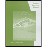 Student Solutions Manual for Stewart/Redlin/Watson's Algebra and Trigonometry, 4th