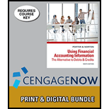 Bundle: Using Financial Accounting Information: The Alternative to Debits and Credits, 9th + CengageNOW, 1 term Printed Access Card - 9th Edition - by Gary A. Porter, Curtis L. Norton - ISBN 9781305135550
