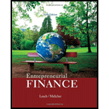 Entrepreneurial Finance - 5th Edition - by Leach,  J. Chris, MELICHER,  Ronald W. - ISBN 9781305156180