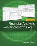 EBK FINANCIAL ANALYSIS WITH MICROSOFT E - 7th Edition - by Mayes - ISBN 9781305177703