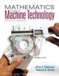 EBK MATHEMATICS FOR MACHINE TECHNOLOGY - 7th Edition - by SMITH - ISBN 9781305177932