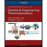 Fundamentals of Chemical Engineering Thermodynamics, SI Edition - 1st Edition - by Kevin D. Dahm; Donald P. Visco - ISBN 9781305178168