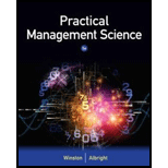 Practical Management Science - 5th Edition - by Wayne L. Winston, S. Christian Albright - ISBN 9781305250901