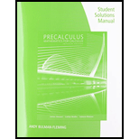 Student Solutions Manual for Stewart/Redlin/Watson's Precalculus: Mathematics for Calculus, 7th - 7th Edition - by James Stewart, Lothar Redlin, Saleem Watson - ISBN 9781305253612