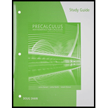 Study Guide for Stewart/Redlin/Watson's Precalculus: Mathematics for Calculus, 7th - 7th Edition - by James Stewart, Lothar Redlin, Saleem Watson - ISBN 9781305253636