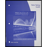 Note Taking Guide for Stewart/Redlin/Watson's Precalculus: Mathematics for Calculus, 7th - 7th Edition - by James Stewart, Lothar Redlin, Saleem Watson - ISBN 9781305253834