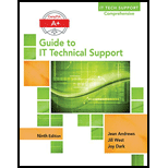 A+ Guide to IT Technical Support (Hardware and Software) (MindTap Course List) - 9th Edition - by Jean Andrews - ISBN 9781305266438