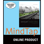 Mindtap Access; Sociology In Our Times, The Essentials, Powered By Knewton, 10e - 10th Edition - by KENDALL - ISBN 9781305274075