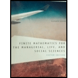 Finite Mathematics for the Managerial, Life, and Social Sciences-Custom Edition