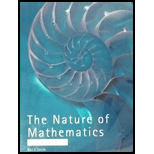 NATURE OF MATHEMATICS >CUSTOM< - 12th Edition - by karl J. smith - ISBN 9781305290792