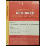 Essentials Of Statistics-aplia Access - 4th Edition - by HEALEY - ISBN 9781305388611