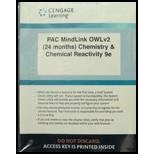 Pac Mindlink Owlv2 (24 Months) Chemistry & Chemical Reactivity 9e - 9th Edition - by Kotz - ISBN 9781305389762