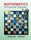 EBK MATHEMATICS: A PRACTICAL ODYSSEY - 8th Edition - by MOWRY - ISBN 9781305464858