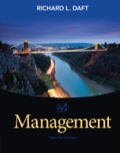 Management (MindTap Course List) - 12th Edition - by DAFT - ISBN 9781305480711