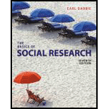 The Basics of Social Research (MindTap Course List) - 7th Edition - by Earl R. Babbie - ISBN 9781305503076