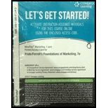 Mindtap Marketing, 1 Term (6 Months) Printed Access Card For Pride/ferrell's Foundations Of Marketing, 7th - 7th Edition - by William M. Pride, O. C. Ferrell - ISBN 9781305504745