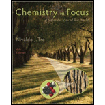 Bundle: Chemistry In Focus: A Molecular View Of Our World, 6th + Owlv2 6-month Printed Access Card - 6th Edition - by Nivaldo J. Tro - ISBN 9781305618374
