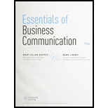 Essentials of Business Communication, Loose-leaf Version (with Premium Website, 1 term (6 months) Printed Access Card) - 10th Edition - by Mary Ellen Guffey, Dana Loewy - ISBN 9781305630567