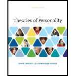 Theories of Personality (MindTap Course List) - 11th Edition - by Duane P. Schultz, Sydney Ellen Schultz - ISBN 9781305652958