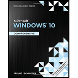 Shelly Cashman Series Microsoft Windows 10: Comprehensive - 1st Edition - by Steven M. Freund, Eric Schmieder - ISBN 9781305656741