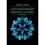 Contemporary Abstract Algebra - 9th Edition - by Joseph Gallian - ISBN 9781305657960