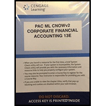 CORPORATE FINANCIAL ACCT-ACCESS>CUSTOM< - 13th Edition - by WARREN - ISBN 9781305662360