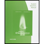 Student Solutions Manual for Ebbing/Gammon's General Chemistry, 11th - 11th Edition - by Darrell Ebbing, Steven D. Gammon - ISBN 9781305673472