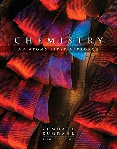 Bundle: Chemistry: An Atoms First Approach, 2nd + Owlv2, 4 Terms (24 Months) Access Code - 2nd Edition - by Steven S. Zumdahl, Susan A. Zumdahl - ISBN 9781305705500