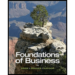 Foundations of Business - With MindTap - 4th Edition - by Pride - ISBN 9781305707306