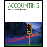 Bundle: Accounting, Loose-Leaf Version, 26th + LMS Integrated for CengageNOW, 2 terms Printed Access Card - 26th Edition - by Carl Warren, Jim Reeve, Jonathan Duchac - ISBN 9781305715967