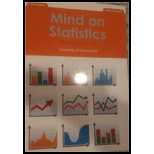 Mind on Statistics - customized for University of Connecticut Statistics 1100 - 5th Edition - by UTTS - ISBN 9781305756236