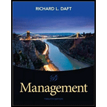 MANAGEMENT (LOOSELEAF) >CUSTOM< - 12th Edition - by DAFT - ISBN 9781305766464