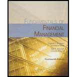 Bundle: Fundamentals of Financial Management, 14th + LMS Integrated for MindTap Finance, 1 term (6 months) Printed Access Card - 14th Edition - by Eugene F. Brigham, Joel F. Houston - ISBN 9781305776494