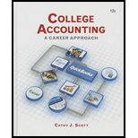 College Accounting - With Quickbooks 2015 CD and Access - 12th Edition - by Scott - ISBN 9781305790254