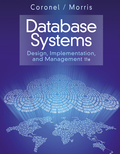 Database Systems: Design  Implementation  & Management - 11th Edition - by Coronel - ISBN 9781305850378