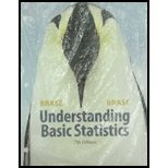 Understanding Basic Statistics - 7th Edition - by BRASE, Charles Henry; Brase, Corrinne Pellillo - ISBN 9781305862036