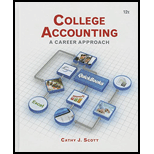 College Accounting: A Career Approach (with Quickbooks Accountant 2015 Cd-rom) - 12th Edition - by Cathy J. Scott - ISBN 9781305863385