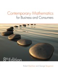 Contemporary Mathematics for Business & Consumers - 8th Edition - by Brechner - ISBN 9781305886803
