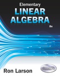 EBK ELEMENTARY LINEAR ALGEBRA - 8th Edition - by Larson - ISBN 9781305887824