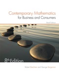 EBK CONTEMPORARY MATHEMATICS FOR BUSINE - 8th Edition - by Brechner - ISBN 9781305888715