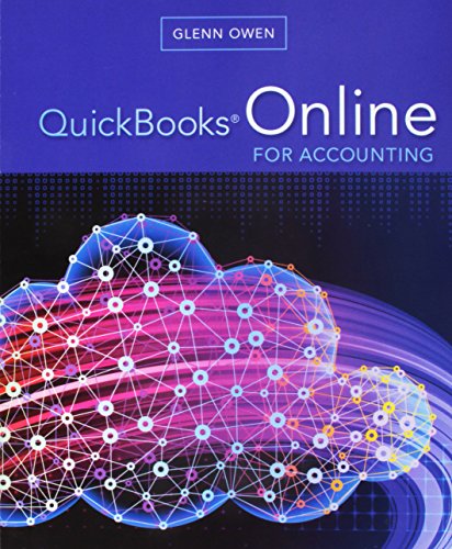 Quickbooks Online For Accounting - 1st Edition - by Glenn Owen - ISBN 9781305950412