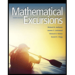 Mathematical Excursions (MindTap Course List) - 4th Edition - by Richard N. Aufmann, Joanne Lockwood, Richard D. Nation, Daniel K. Clegg - ISBN 9781305965584